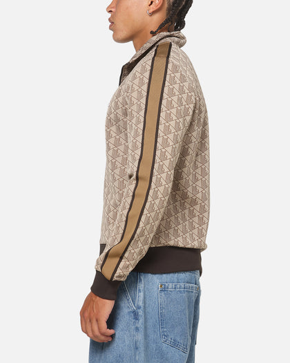 Lacoste Monogram Track Jacket Crossiant/Cookie