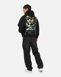 73Studio X Halo Logo Hoodie Black