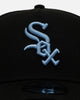 New Era Chicago White Sox 'Black And Sky Blue' 9FORTY A-Frame Snapback Black/Sky Blue