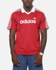 Adidas Drop Needle Pinstripe Jersey Red