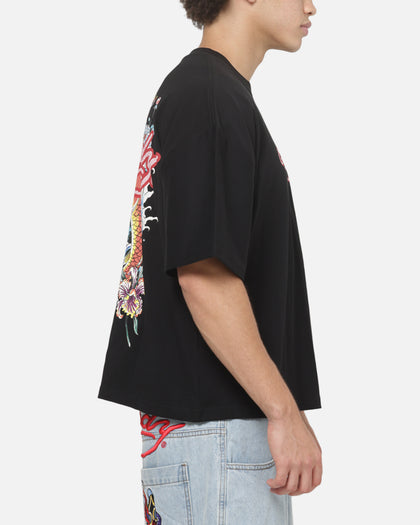 Ed Hardy Ocean T-Shirt Black