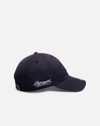 47 Brand X Represent New York Yankees MLB Mini 47 Clean Up Strapback Washed Black