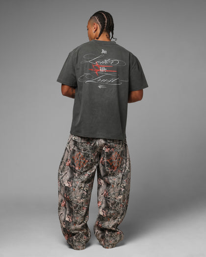 Loiter Devotion T-Shirt Black Wash