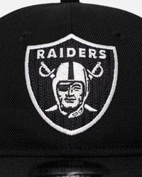 New Era Las Vegas Raiders 'Retro Crown Classic' 9FIFTY Retro Crown Strapback Black