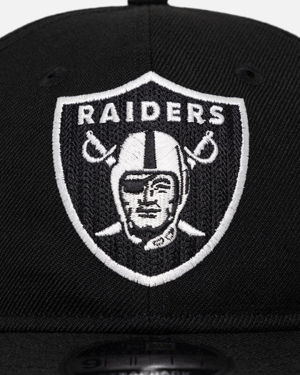 New Era Las Vegas Raiders 'Retro Crown Classic' 9FIFTY Retro Crown Strapback Black