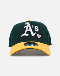 New Era Oakland Athletics 'Baseball Hearts' 9FORTY A-Frame Snapback Official Team Color