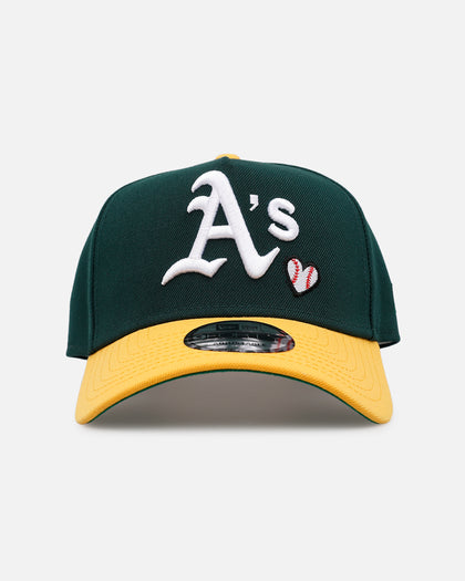 New Era Oakland Athletics 'Baseball Hearts' 9FORTY A-Frame Snapback Official Team Color