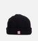 S Double Red Cube Low Beanie Black