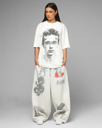 Loiter Born Again T-Shirt Off White