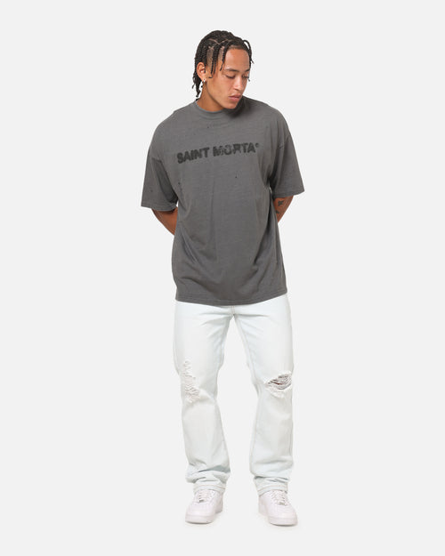Saint Morta Apocalypse Boxy T-Shirt Washed Charcoal