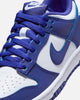 Nike Kids' Dunk Low (GS) White/Concord-University Red
