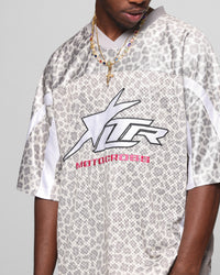 Loiter End Zone Jersey Snow Leopard