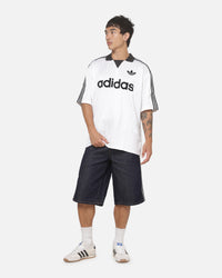 Adidas Collared Goalie Jersey T-Shirt White