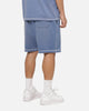 New Era Acid Wash Fleece Shorts Blue