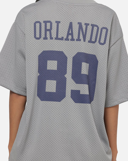 Mitchell & Ness Orlando Magic Open Mesh T-Shirt Grey