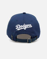 Pro Standard Los Angeles Dodgers 'Team Color Suede' Pro Pinch Strapback Official Team Color