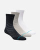 Stance Run Light Crew Socks 3 Pack Multi