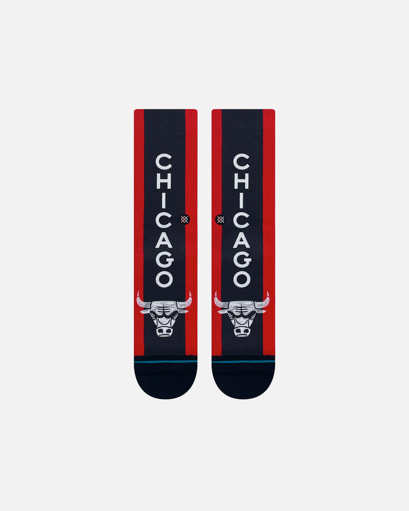 Stance X NBA Chicago Bulls Crewcut Socks Multi
