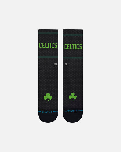 Stance X NBA Boston Celtics 2025 City Edition Crew Socks Official Team Colour