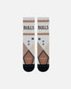 Stance X NBA Chicago Bulls 2025 City Edition Crew Socks Official Team Colour