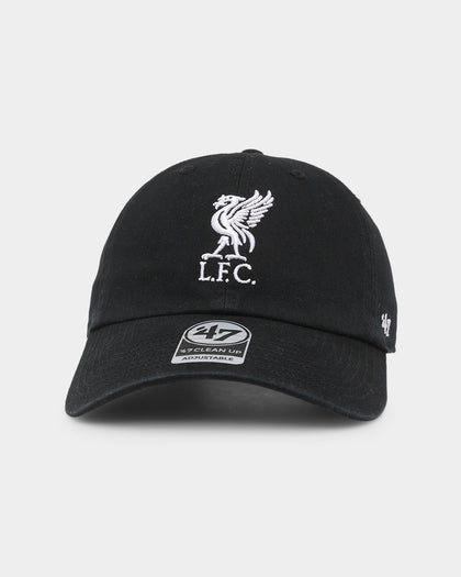 47 Brand Liverpool Football Club Clean Up Strapback Black