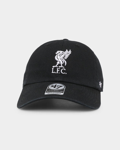 47 Brand Liverpool Football Club Clean Up Strapback Black