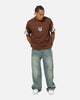 Mitchell & Ness Las Vegas Raiders Beastmode Boxy Mesh T-Shirt Chocolate Brown