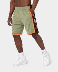 Mitchell & Ness Los Angeles Lakers Flight Swingman Shorts Olive