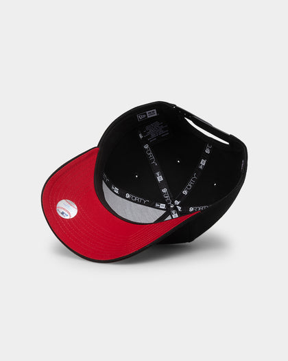New Era New York Yankees 9FORTY A-Frame Snapback Black/Scarlet