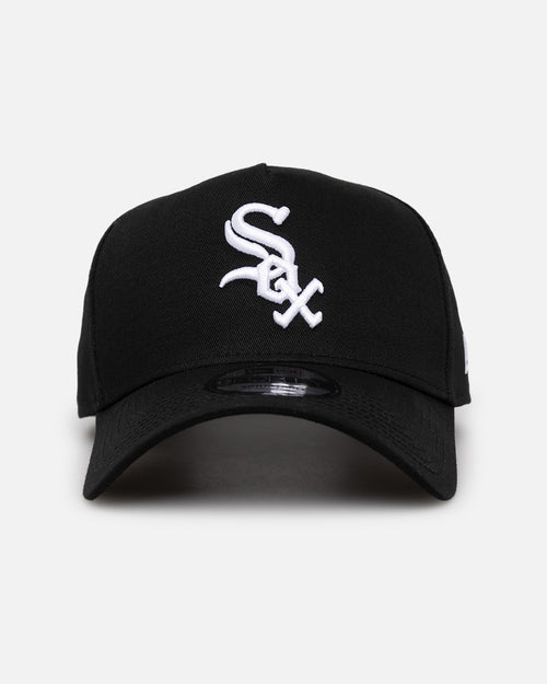 New Era Chicago White Sox 'Black/White' 9FORTY A-Frame Snapback Black/White