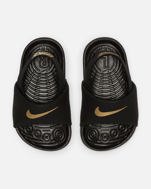 Nike Kids' Infant Kawa Slide Black/Metallic Gold