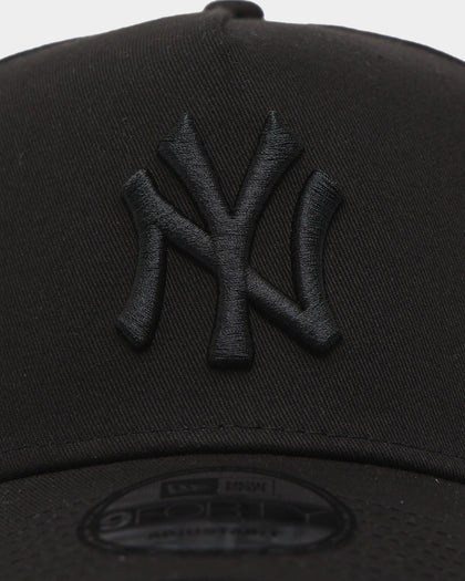 New Era New York Yankees 9FORTY A-Frame Snapback Black/Black