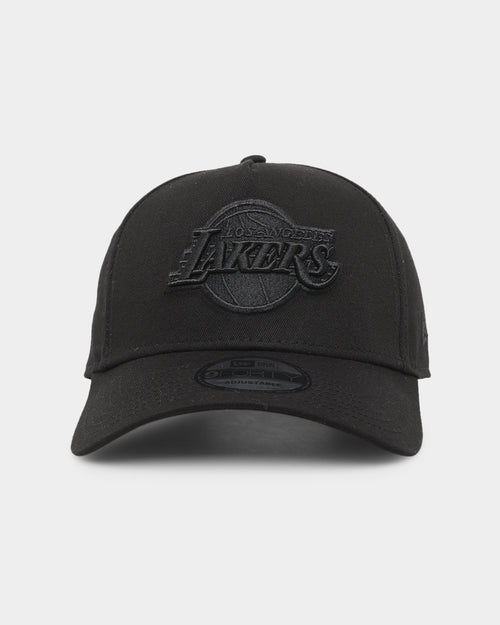 New Era Los Angeles Lakers 9FORTY A-Frame Snapback Black/Black