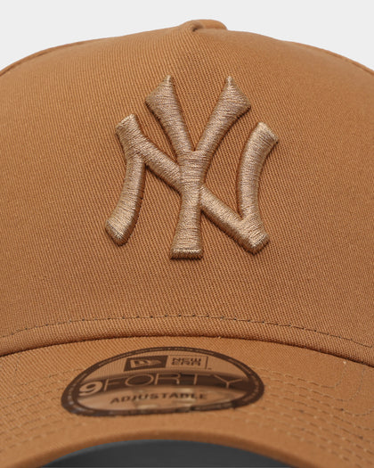 New Era New York Yankees Tonal 9FORTY A-Frame Snapback Wheat