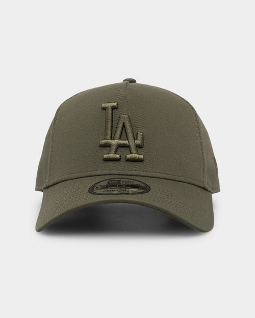 New Era Los Angeles Dodgers 'Tonal Olive' 9FORTY A-Frame Snapback Olive
