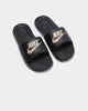 Nike Victori One Slide Black/Metallic Gold