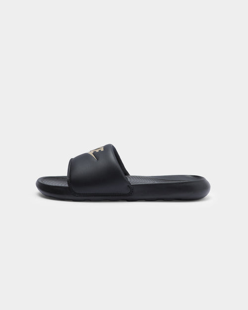 Nike Victori One Slide Black/Metallic Gold