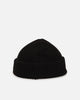 S Double Low Beanie Black