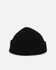 S Double Low Beanie Black