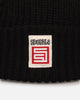 S Double Low Beanie Black