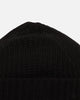 S Double Low Beanie Black
