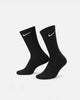 Nike Everday Cotton Cushioned Crew Socks 6 Pack Black/White