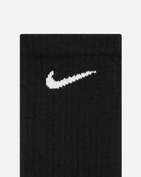 Nike Everday Cotton Cushioned Crew Socks 6 Pack Black/White