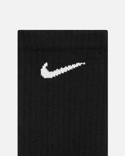 Nike Everday Cotton Cushioned Crew Socks 6 Pack Black/White