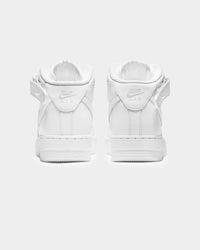 Nike Kids' Air Force 1 Mid LE (GS) White/White