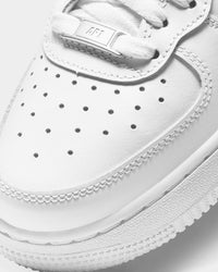 Nike Kids' Air Force 1 Mid LE (GS) White/White