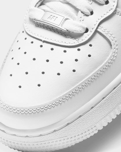 Nike Kids' Air Force 1 Mid LE (GS) White/White
