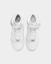 Nike Kids' Air Force 1 Mid LE (GS) White/White