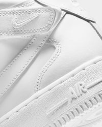 Nike Kids' Air Force 1 Mid LE (GS) White/White