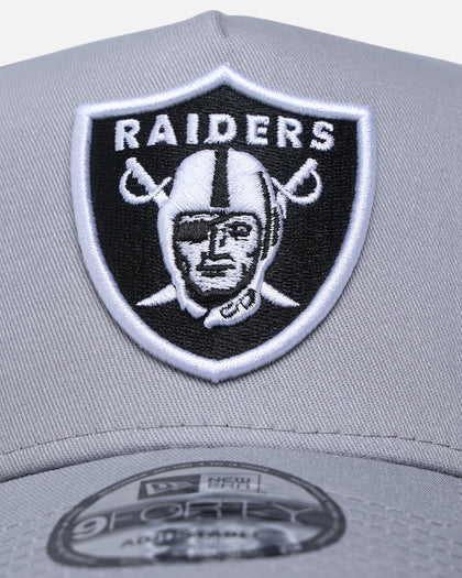 New Era Las Vegas Raiders 9FORTY A-Frame Snapback Grey/Black/White